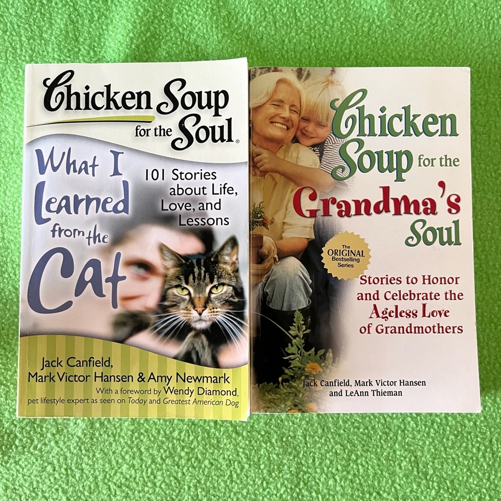 Chicken Soup for the Soul Grandma’s Soul & What I Learned from the Cat books